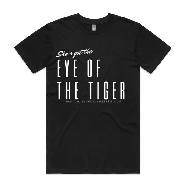 80s Slogan Tee - She's Got The Eye Of The Tiger Thumbnail