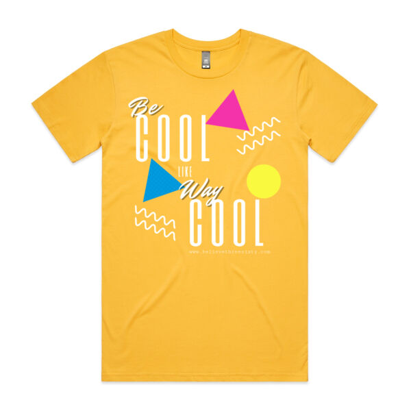 80s Slogan Tee - Be Cool Way Cool Thumbnail