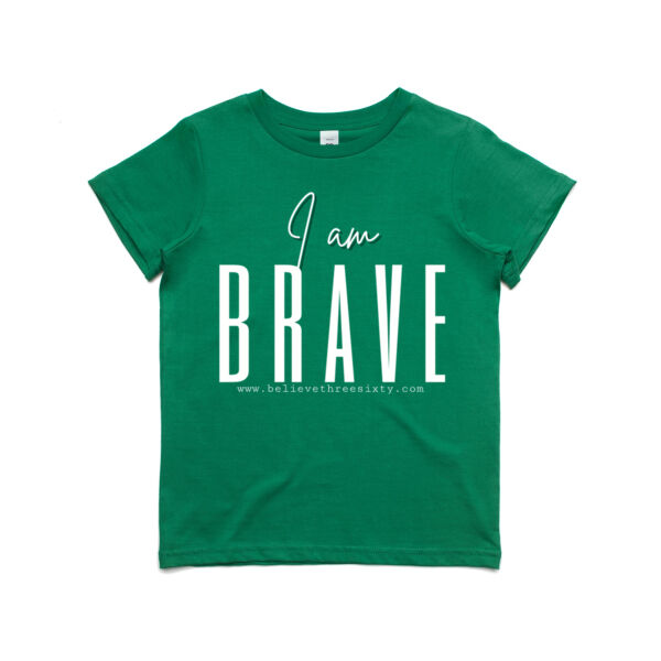 Slogan Tee - I Am Brave Thumbnail